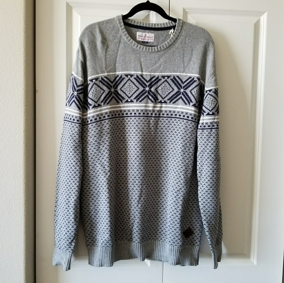 Brand new men sweater, Gray color, size 2X - Picture 3 of 8